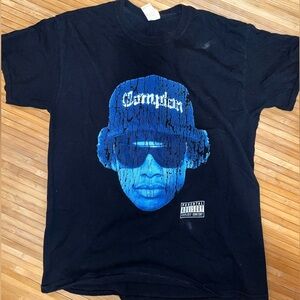 Hip Hop TShirt Eazy E Blue Graphic